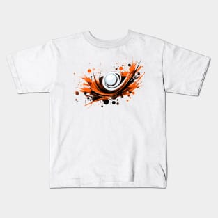 graphic background, Abstract Watercolor Splashes: Creative Illustration Kids T-Shirt